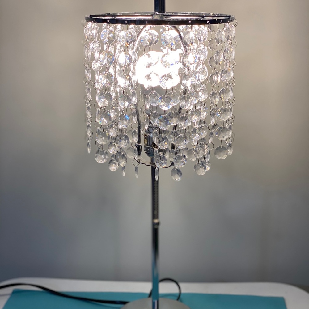Glam Girl Crystal Table Lamp